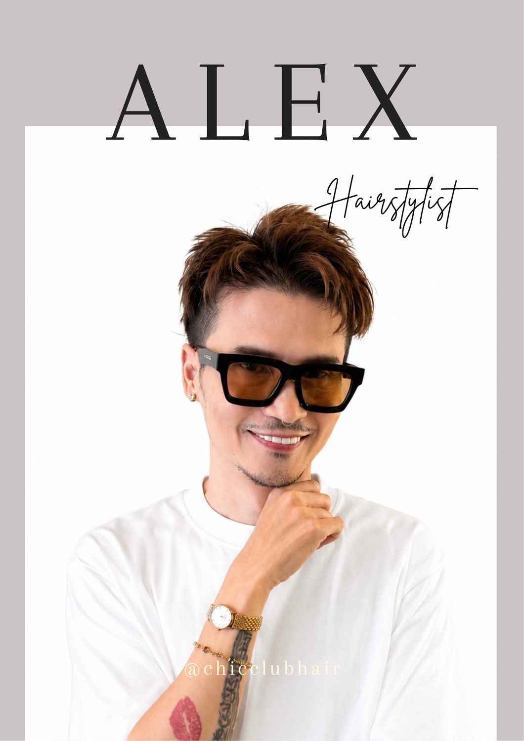 ALEX — ช่างผม CHIC CLUB HAIR STUDIO