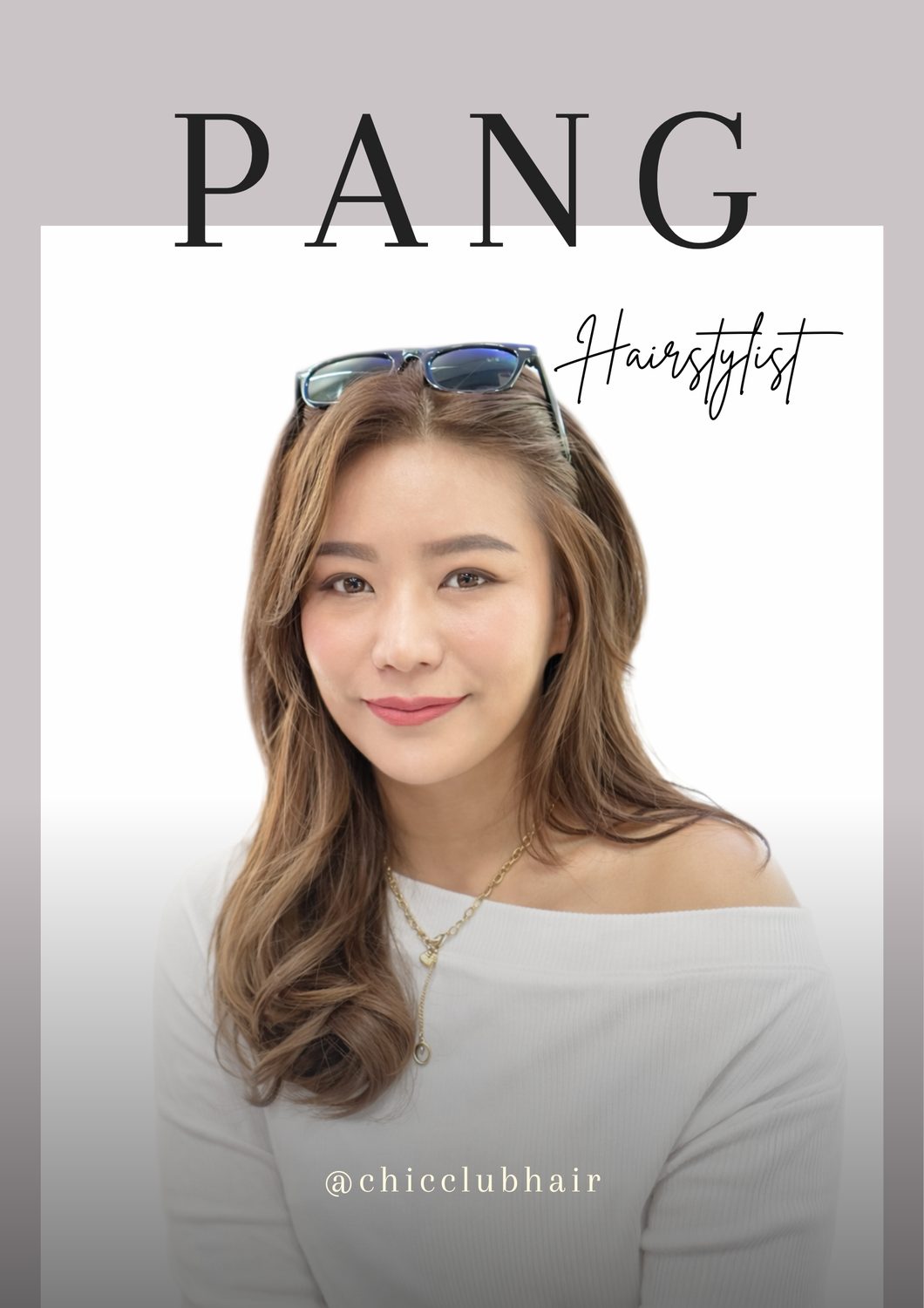 PANG — ช่างผม CHIC CLUB HAIR STUDIO