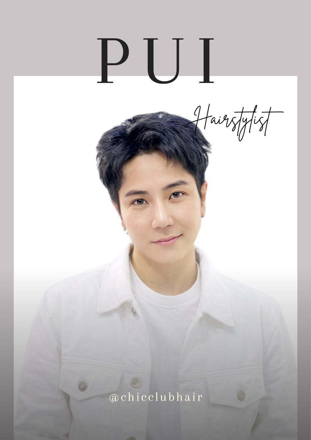 PUI — ช่างผม CHIC CLUB HAIR STUDIO